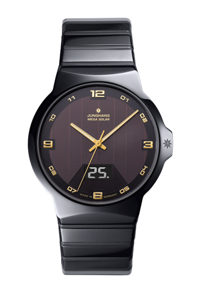 Oiritaly Montre Solaire Homme Junghans Force Mega Solar